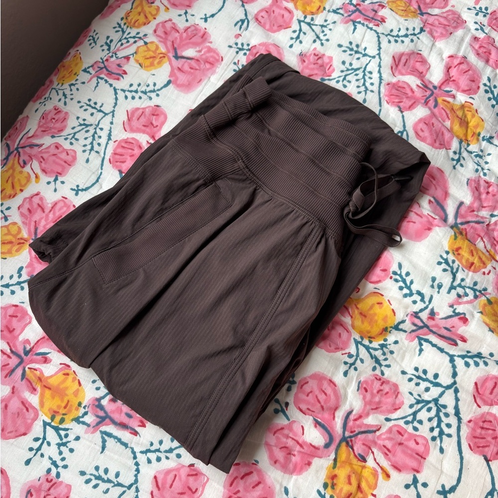 Lulu Lemmon brown dance studio jogger